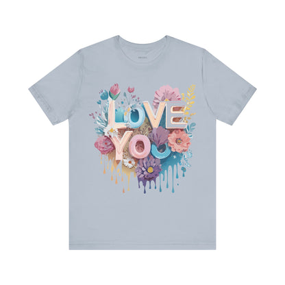 Natural Cotton Tee Shirt - Love story Collection Printify