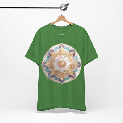 Natural Cotton Tee Shirt - Medallion Collection Printify