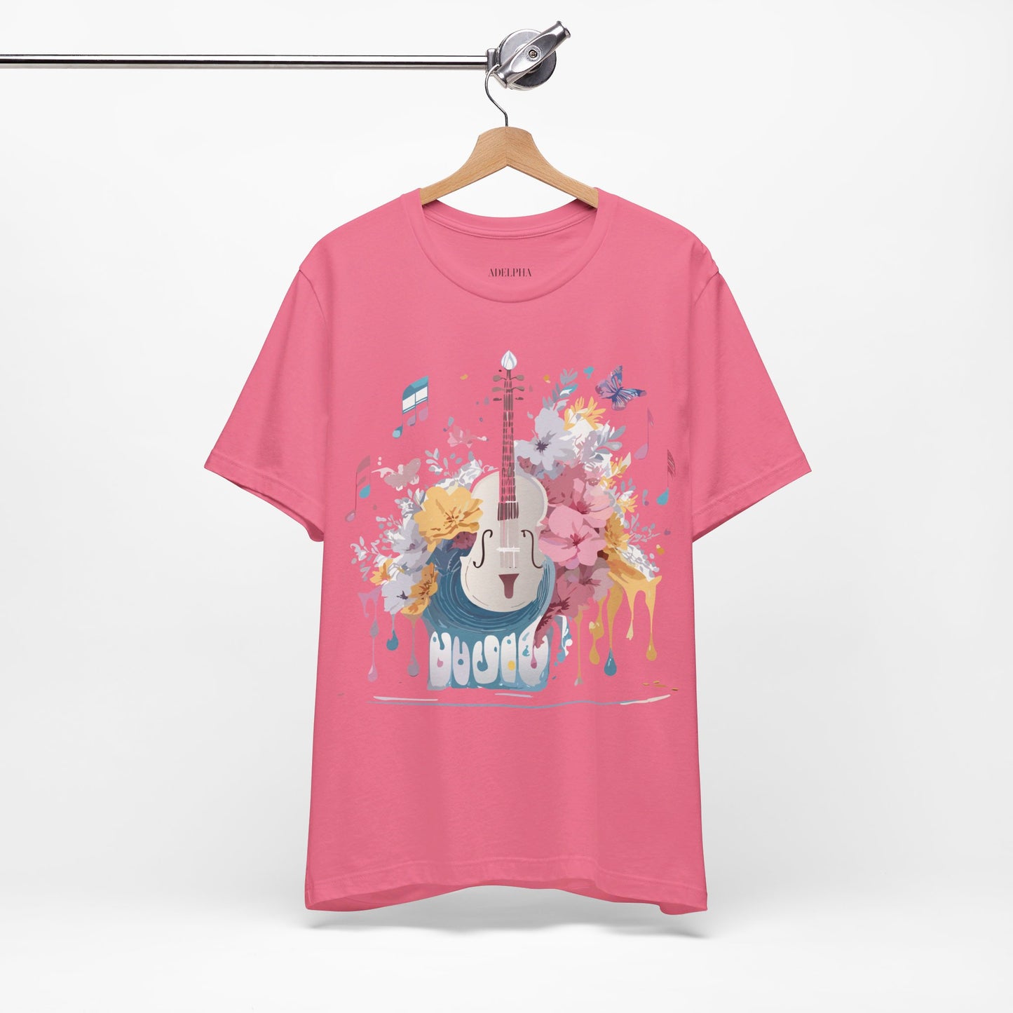 Natural Cotton Tee Shirt - Music collection