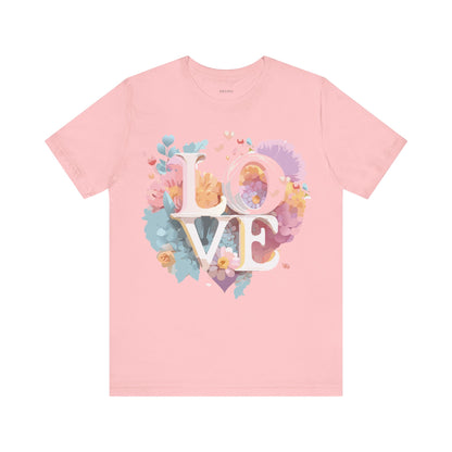 Natural Cotton Tee Shirt - Love story Collection Printify