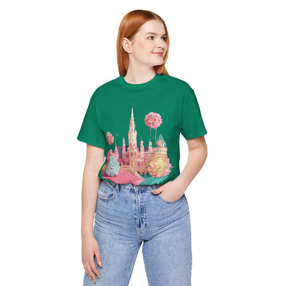 Natural Cotton Tee Shirt - Beautiful Places Collection - Vienna Printify