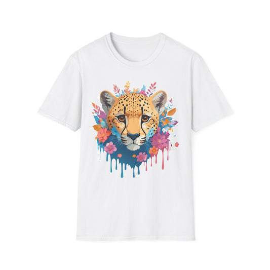 Cheetah Shirt, Shirt with Cheetah, Cheetah Tee, Shirt with Animals