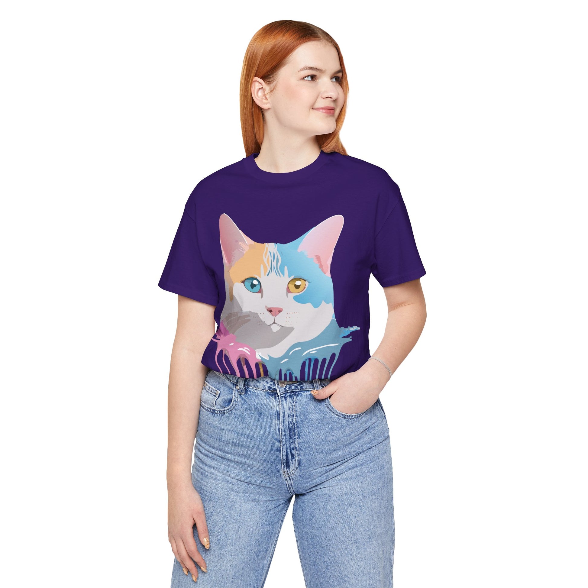Cat Shirt, Shirt with Cat - ADELPHA