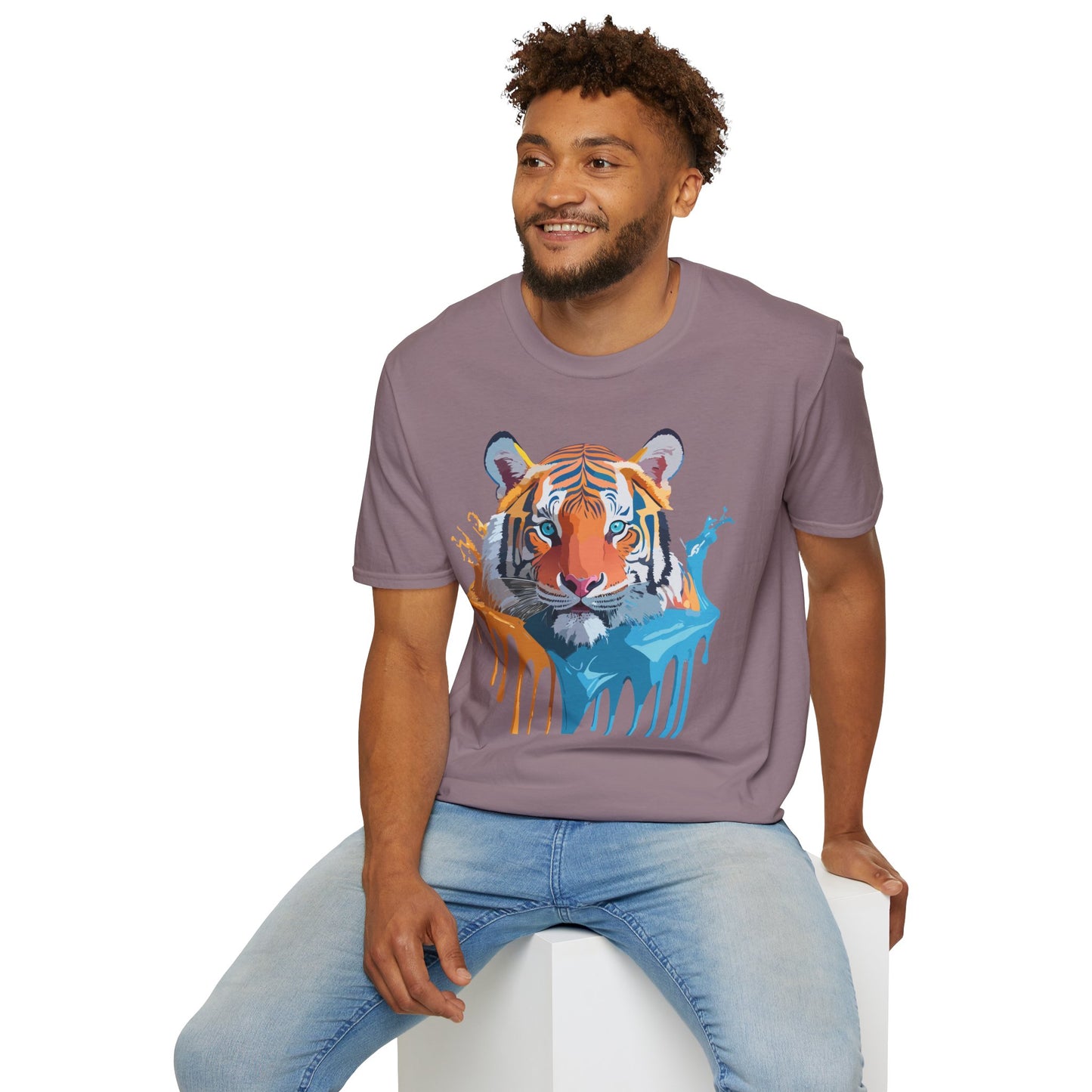 Tiger Shirt, Shirt with Tiger, Animal Tee, Shirt with Animals