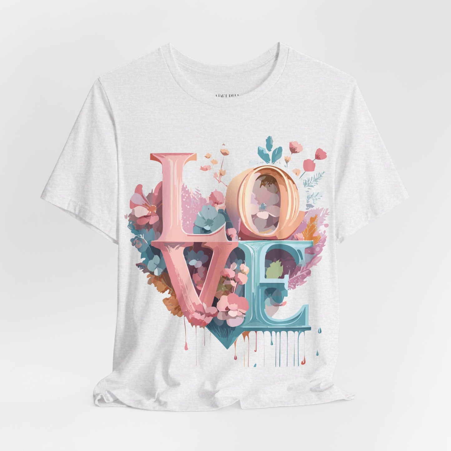 Natural Cotton Tee Shirt - Love story Collection