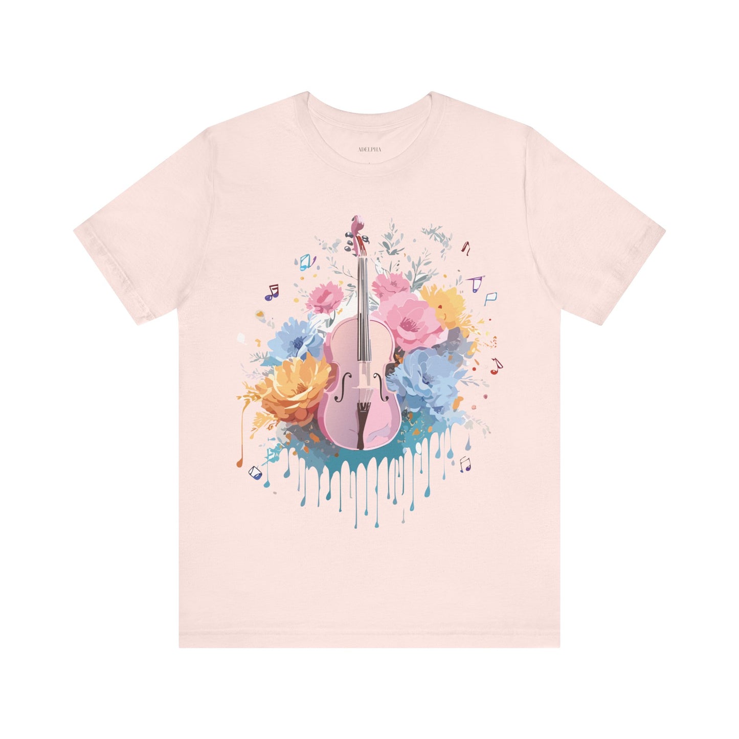 Natural Cotton Tee Shirt - Music collection