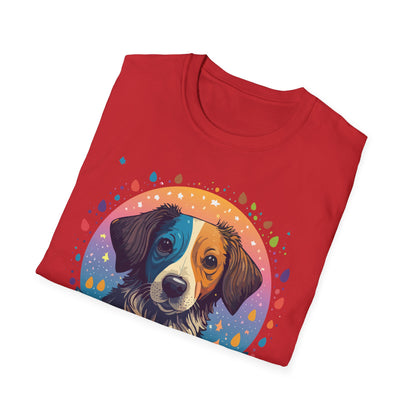 Dog Shirt Unisex Softstyle Tee 100 Percent Cotton Gildan 64000