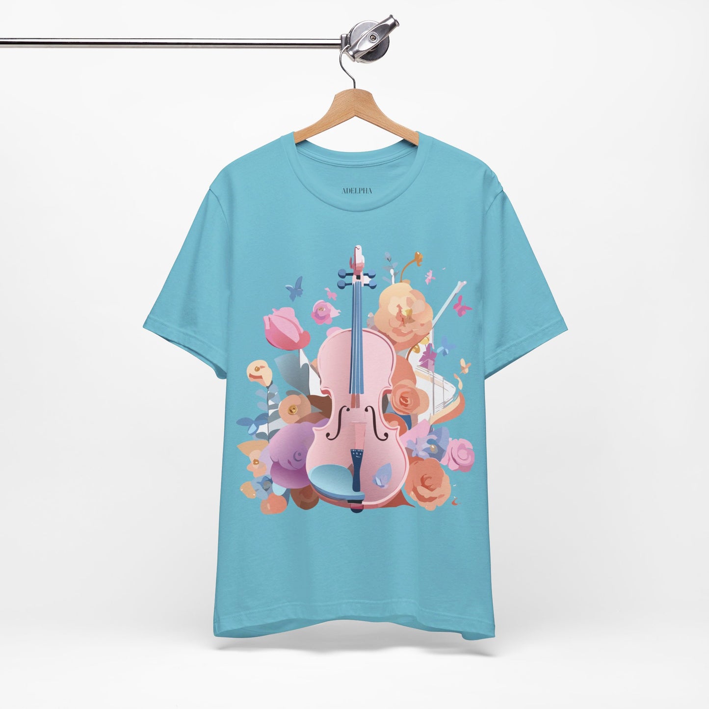 Natural Cotton Tee Shirt - Music collection