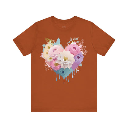 Natural Cotton Tee Shirt - Love Story Collection Printify