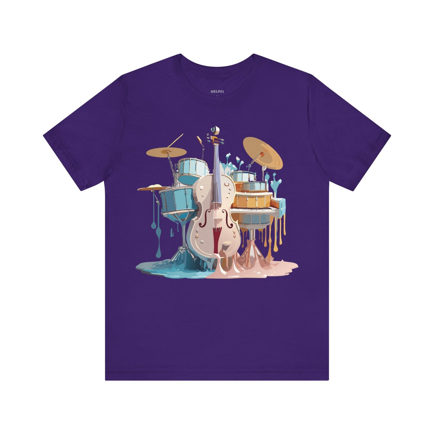 Natural Cotton Tee Shirt - Music Collection