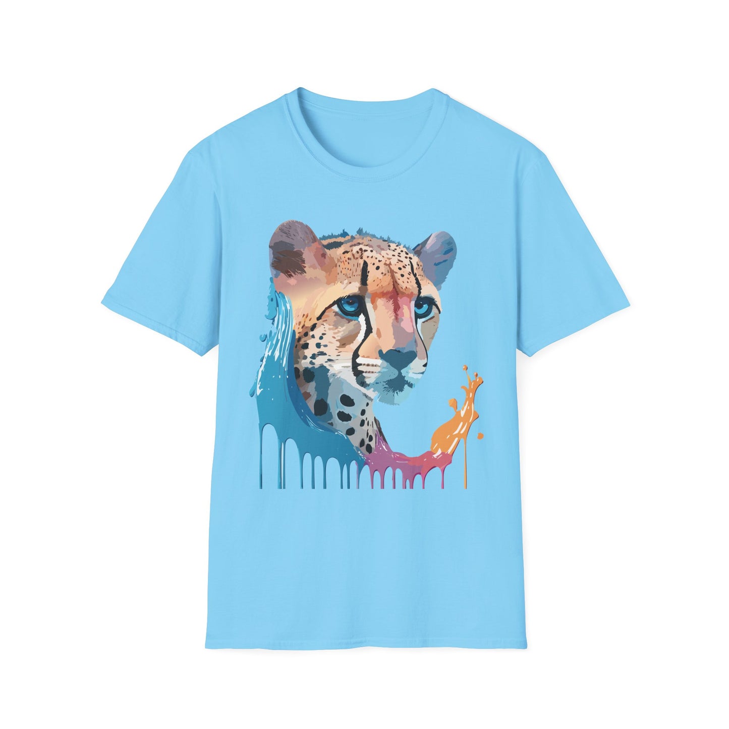 Cheetah Shirt, Shirt with Cheetah, Cheetah Tee, Shirt with Animals