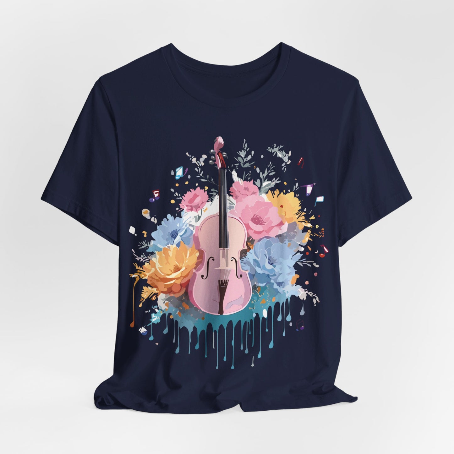 T-shirt en coton naturel - Collection Musique