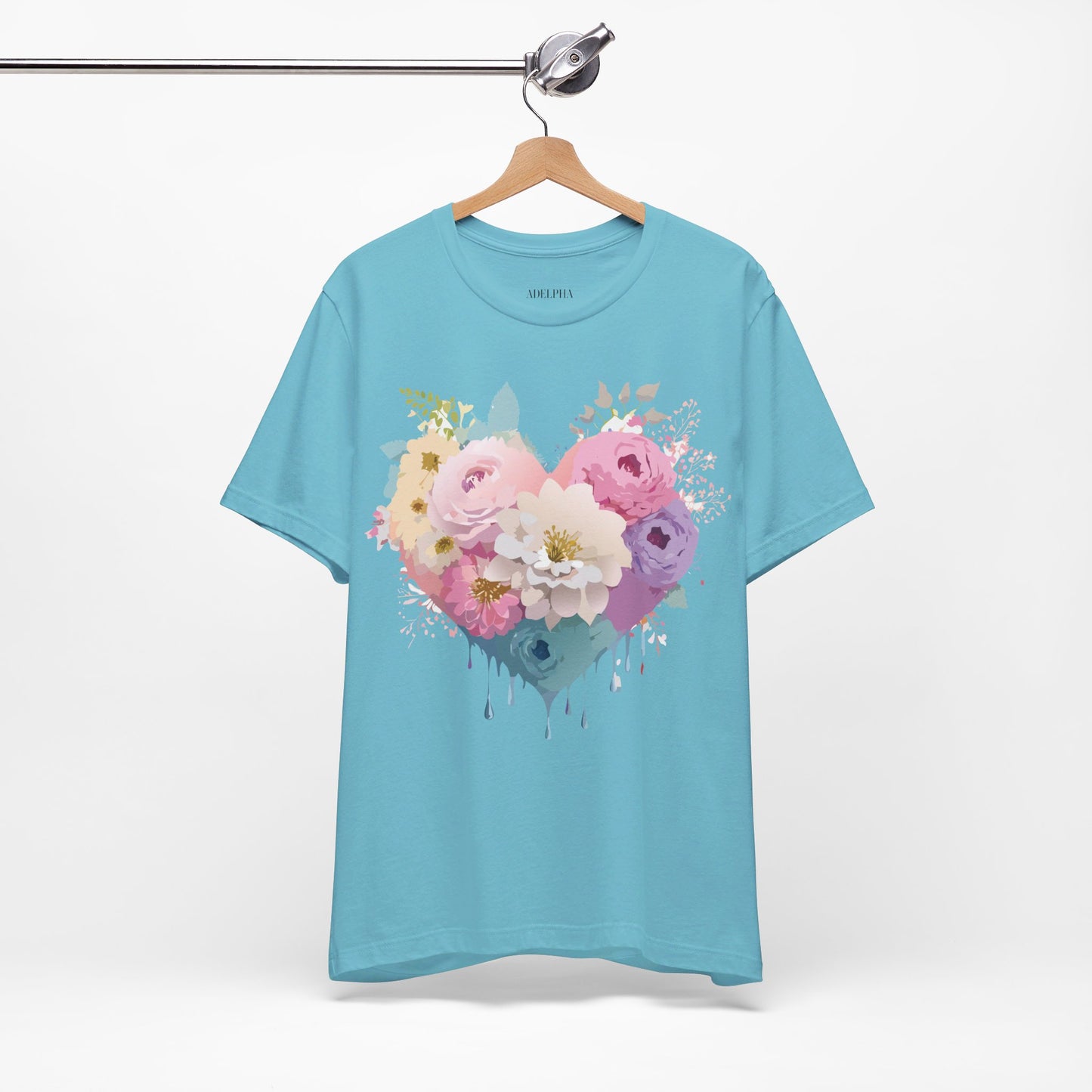 T-shirt en coton naturel - Collection Love story