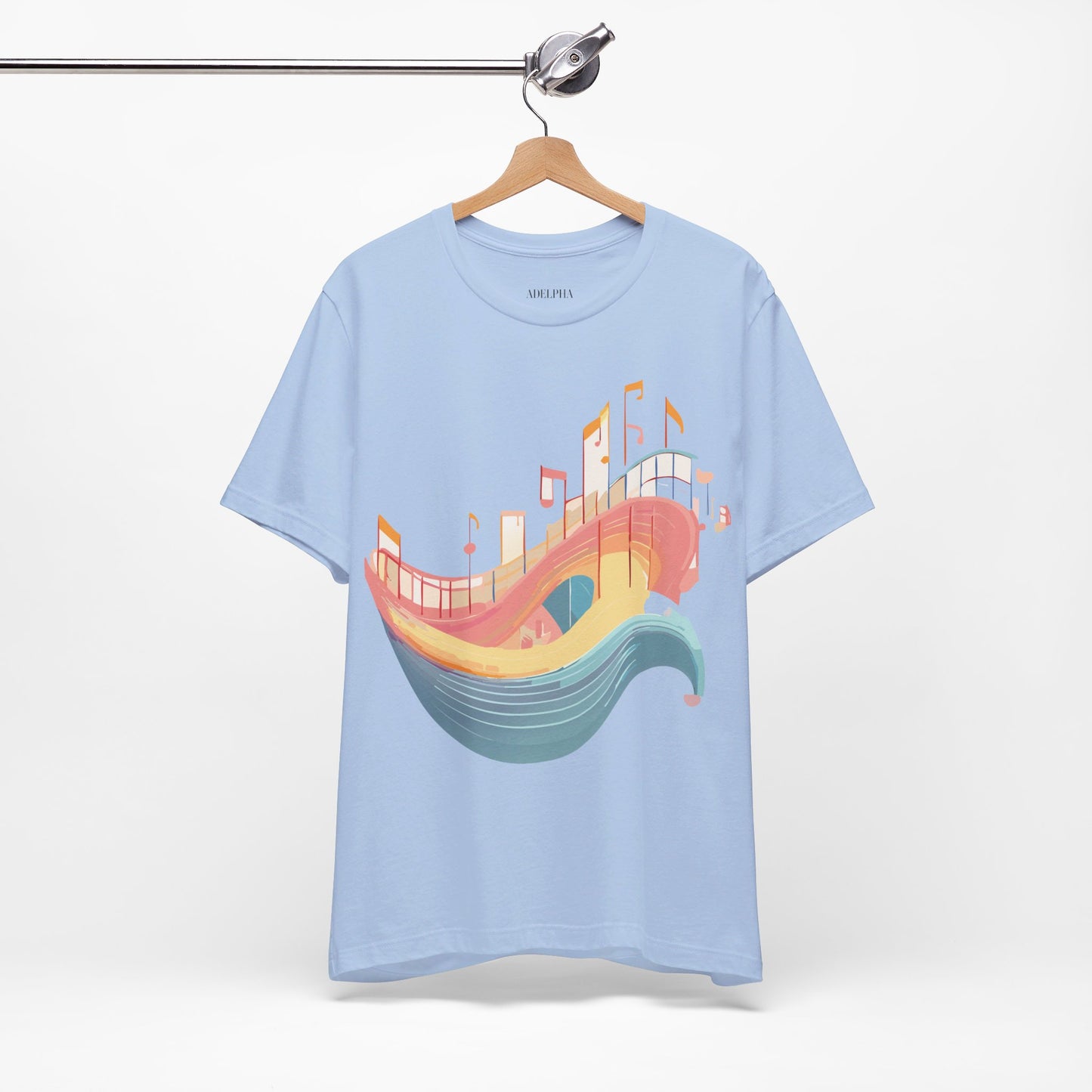 Natural Cotton Tee Shirt - Music collection