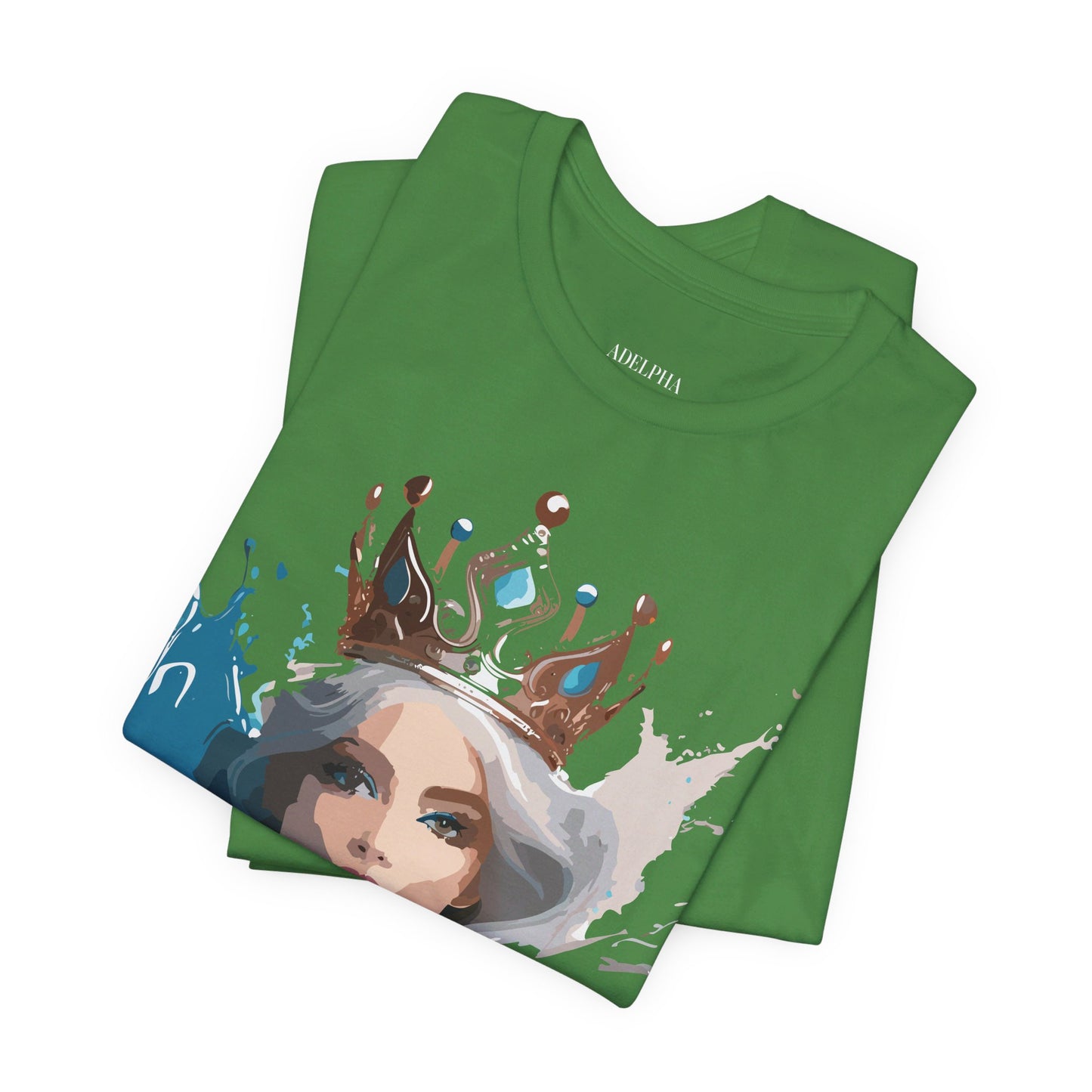 T-Shirt aus natürlicher Baumwolle – Queen Collection