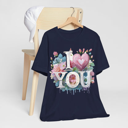 Natural Cotton Tee Shirt - Love Story Collection Printify