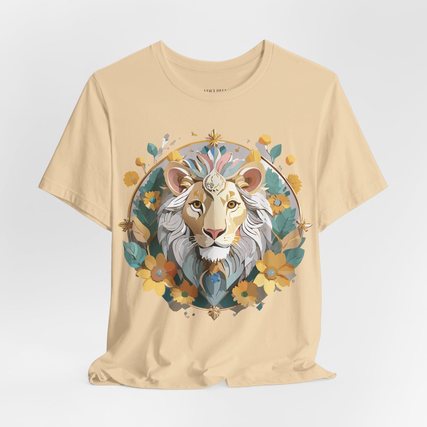 T-shirt en coton naturel - Collection Médaillon