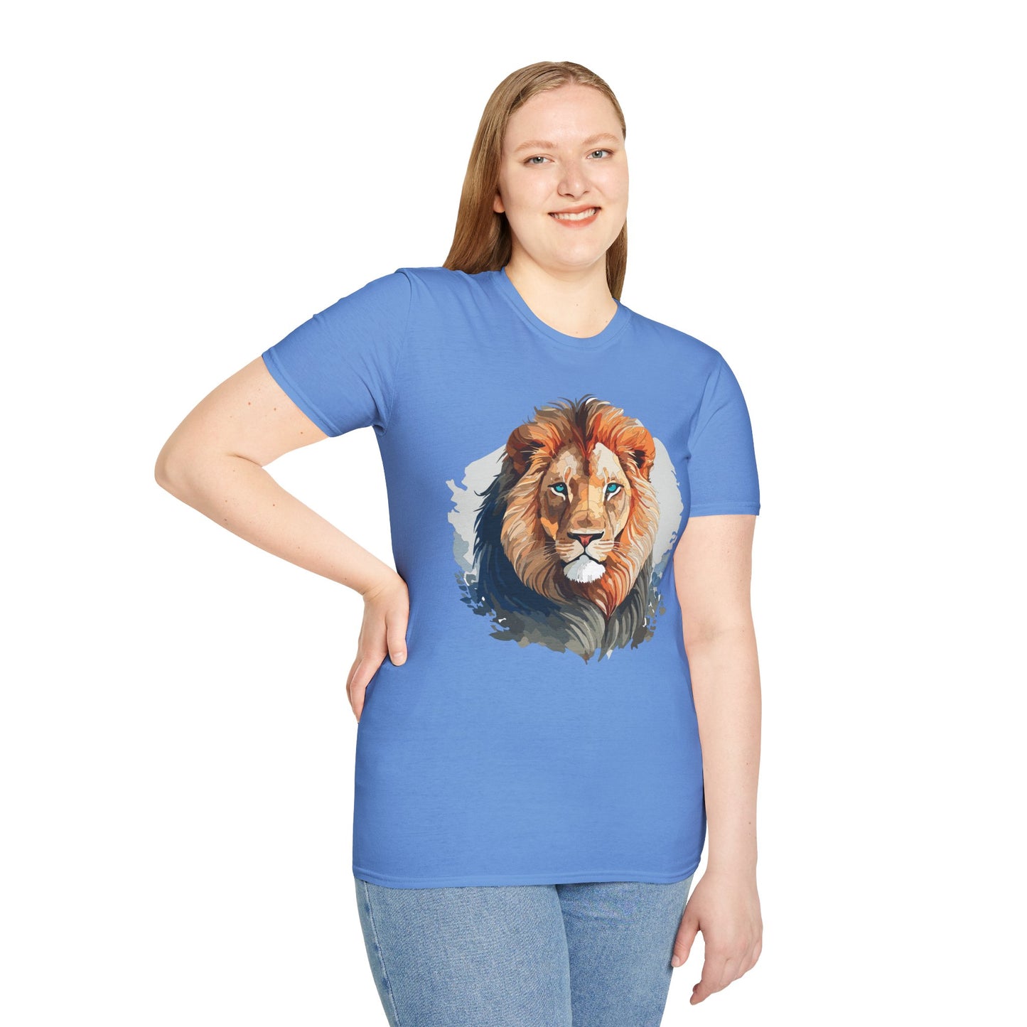 Lion Shirt, Shirt with Lion, Animal Tee, Shirt with Animals