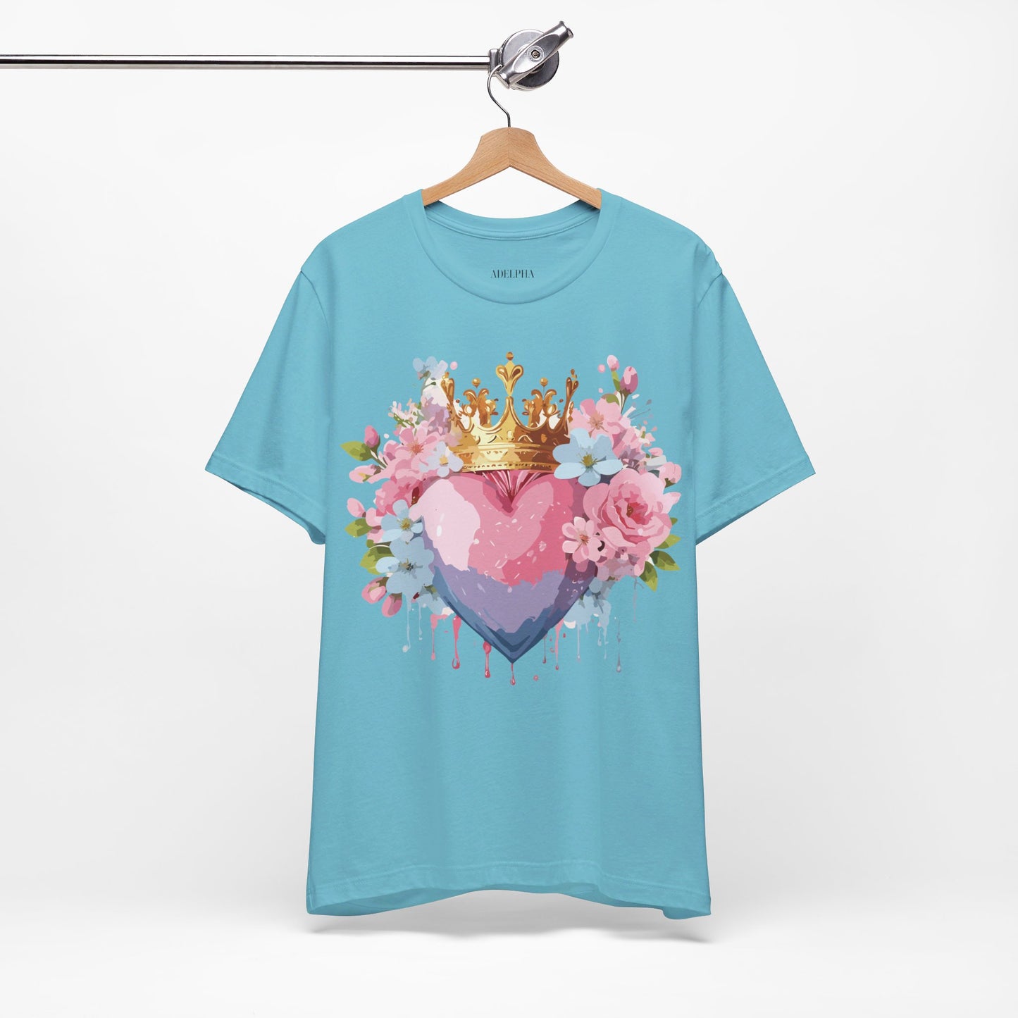 Natural Cotton Tee Shirt - Love story Collection