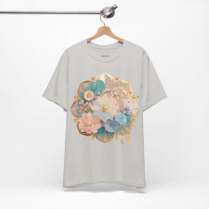 Natural Cotton Tee Shirt - Medallion Collection Printify