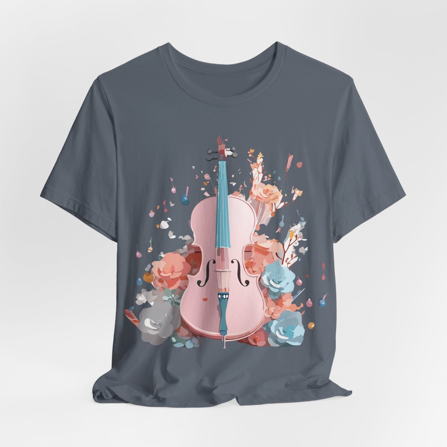 Natural Cotton Tee Shirt - Music Collection