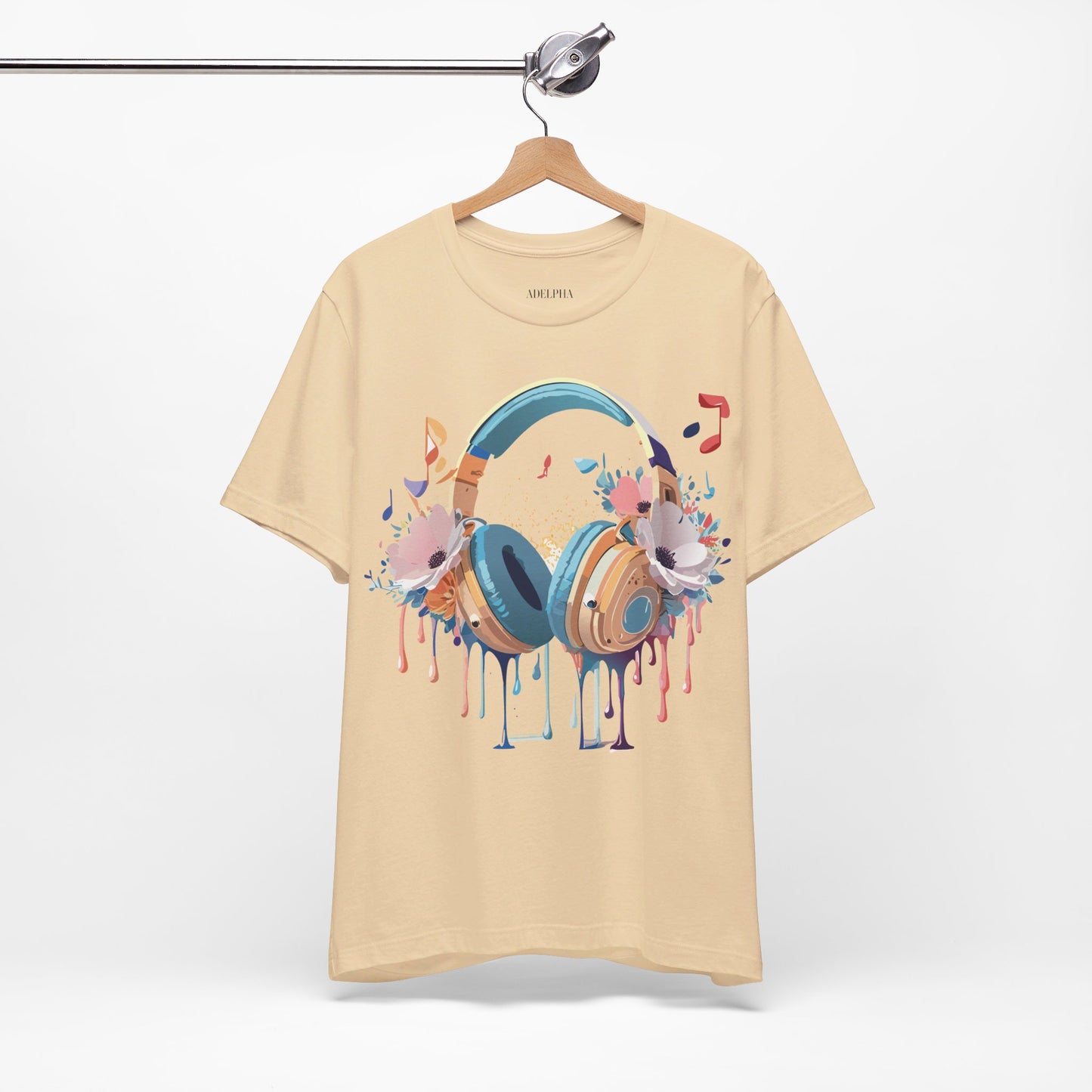 Natural Cotton Tee Shirt - Music collection