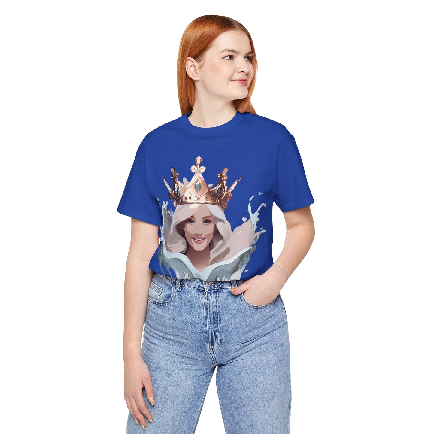 T-shirt en coton naturel - Collection Queen