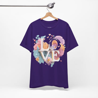 Natural Cotton Tee Shirt - Love Story Collection Printify