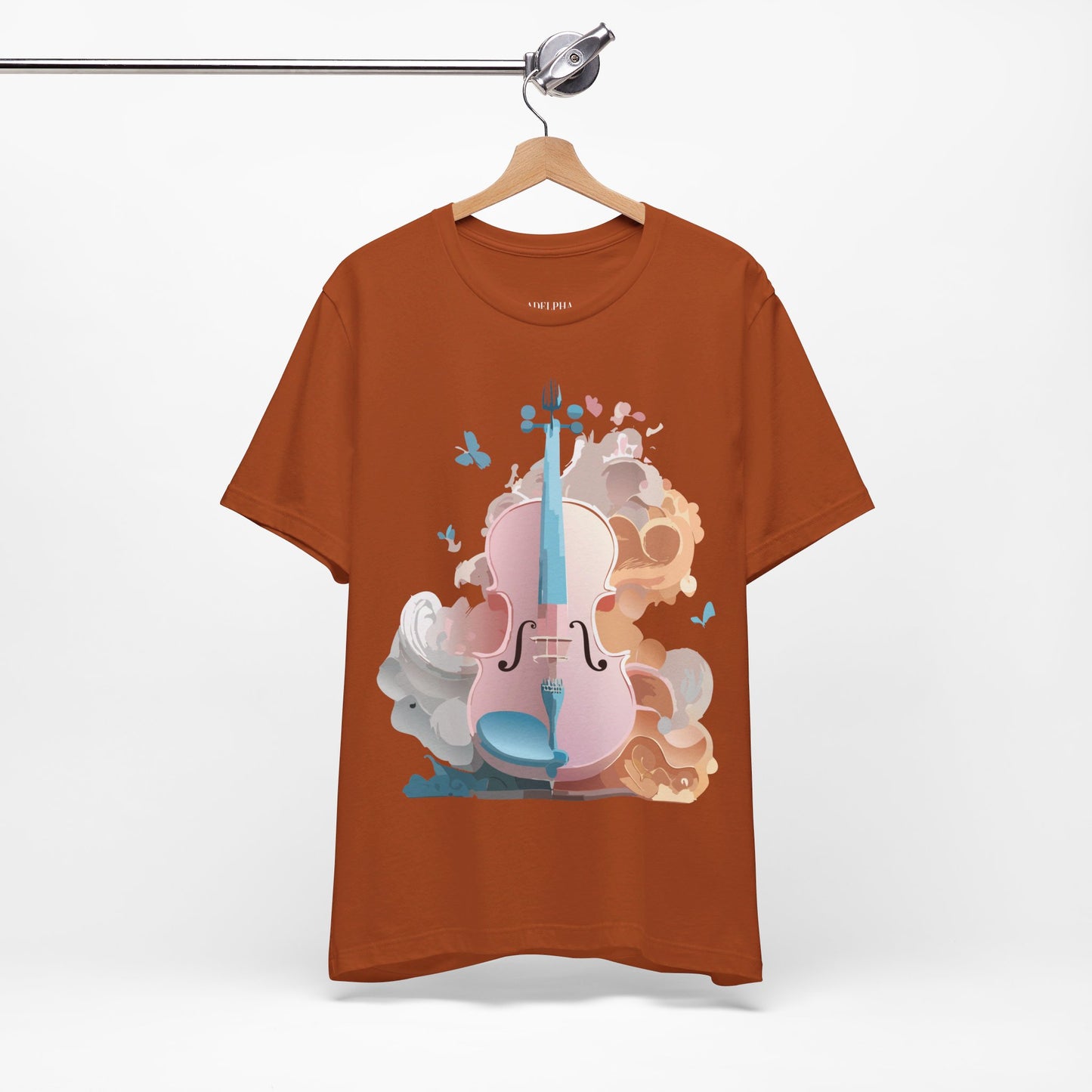 Natural Cotton Tee Shirt - Music Collection