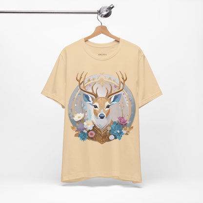 Natural Cotton Tee Shirt - Medallion Collection Printify