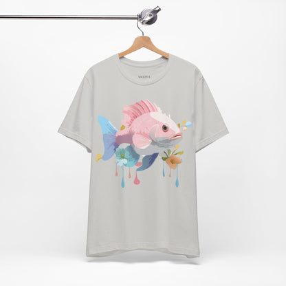 Shirt with Animals | Fish Printify