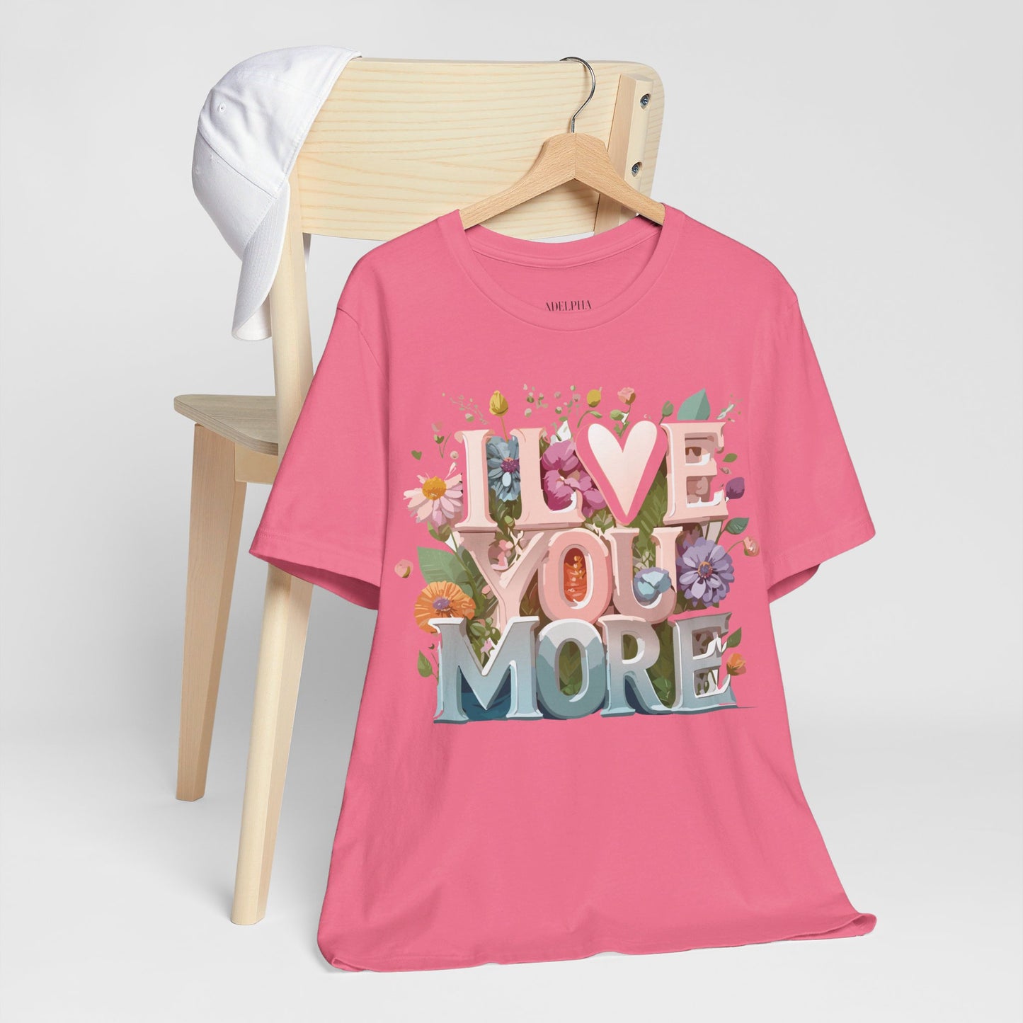 T-Shirt aus natürlicher Baumwolle – Love Story-Kollektion