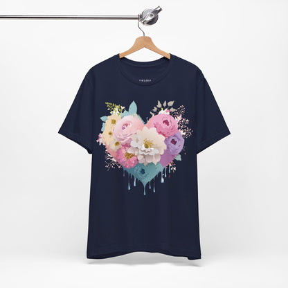 Natural Cotton Tee Shirt - Love Story Collection Printify
