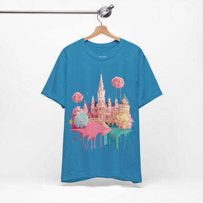 Natural Cotton Tee Shirt - Beautiful Places Collection - Vienna Printify