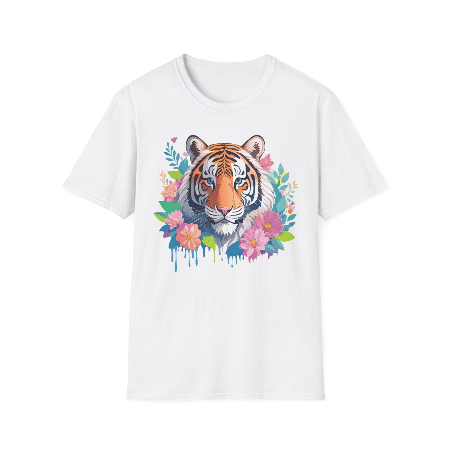 Tiger Shirt, Shirt with Tiger, Animal Tee, Shirt with Animals