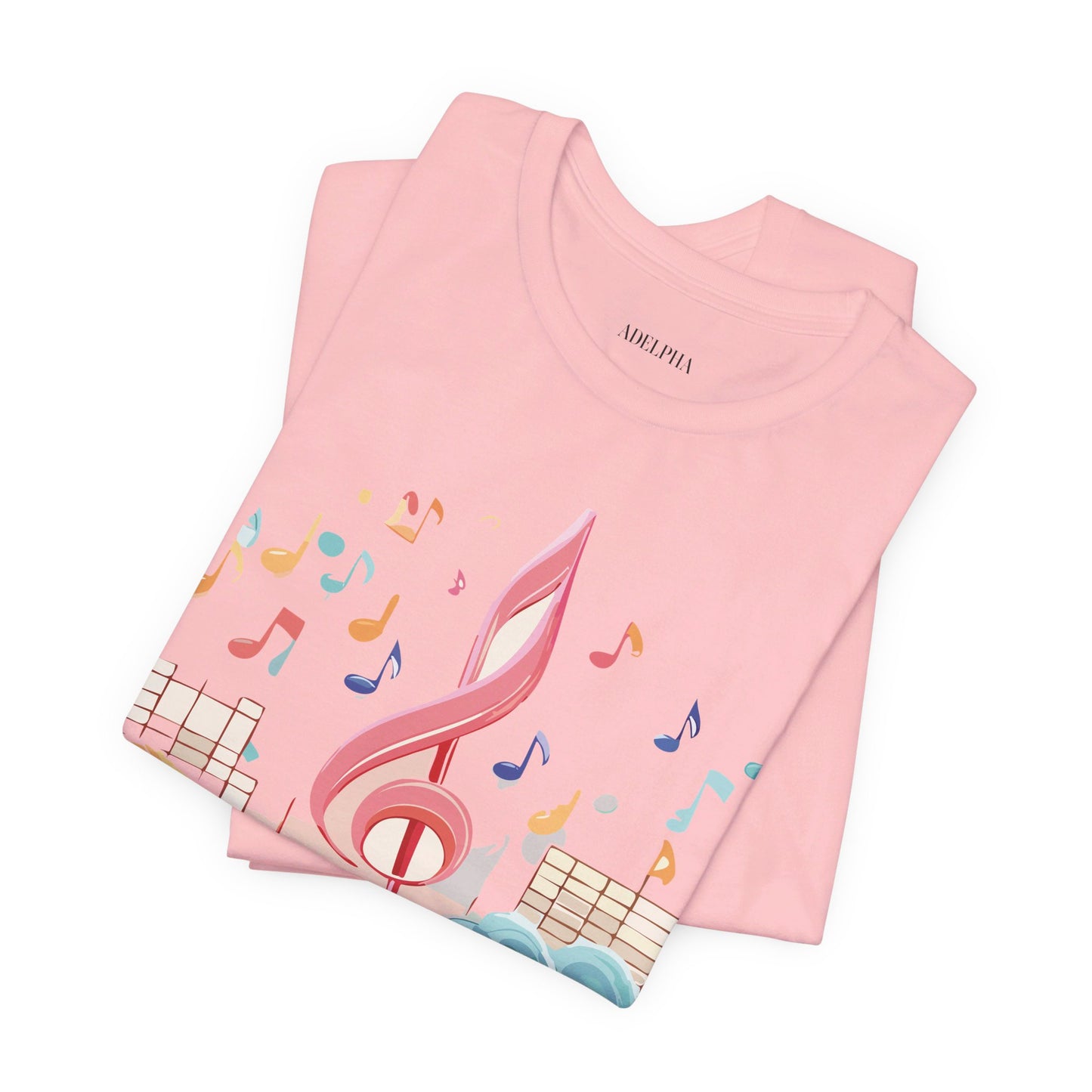 T-shirt en coton naturel - Collection Musique