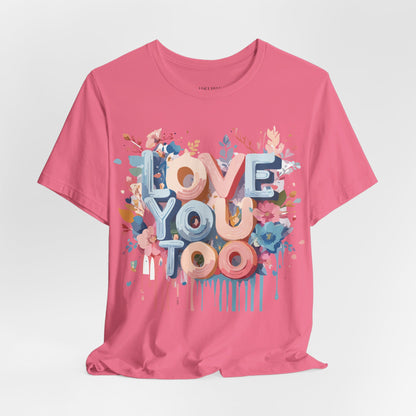 Natural Cotton Tee Shirt - Love story Collection Printify