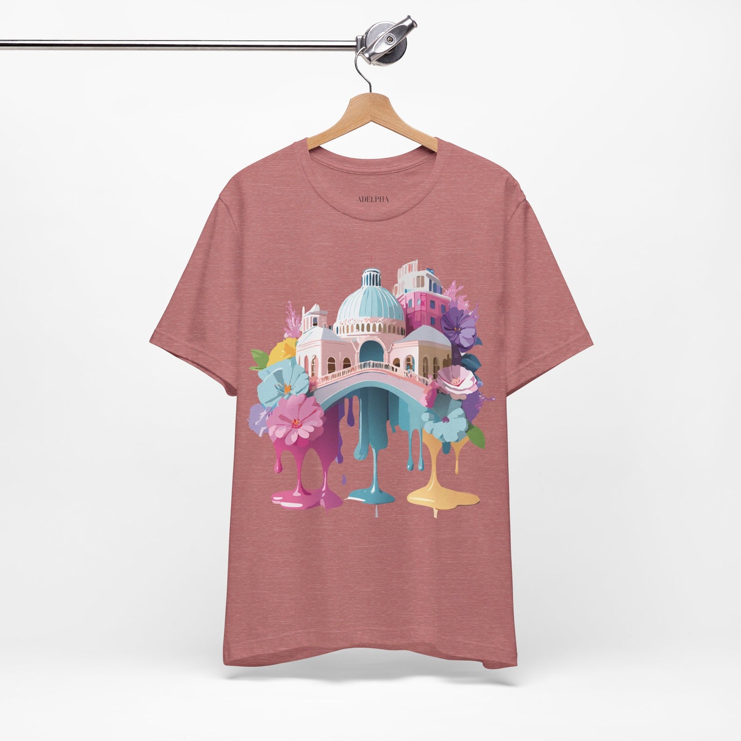 Natural Cotton Tee Shirt - Beautiful Places Collection - Venice