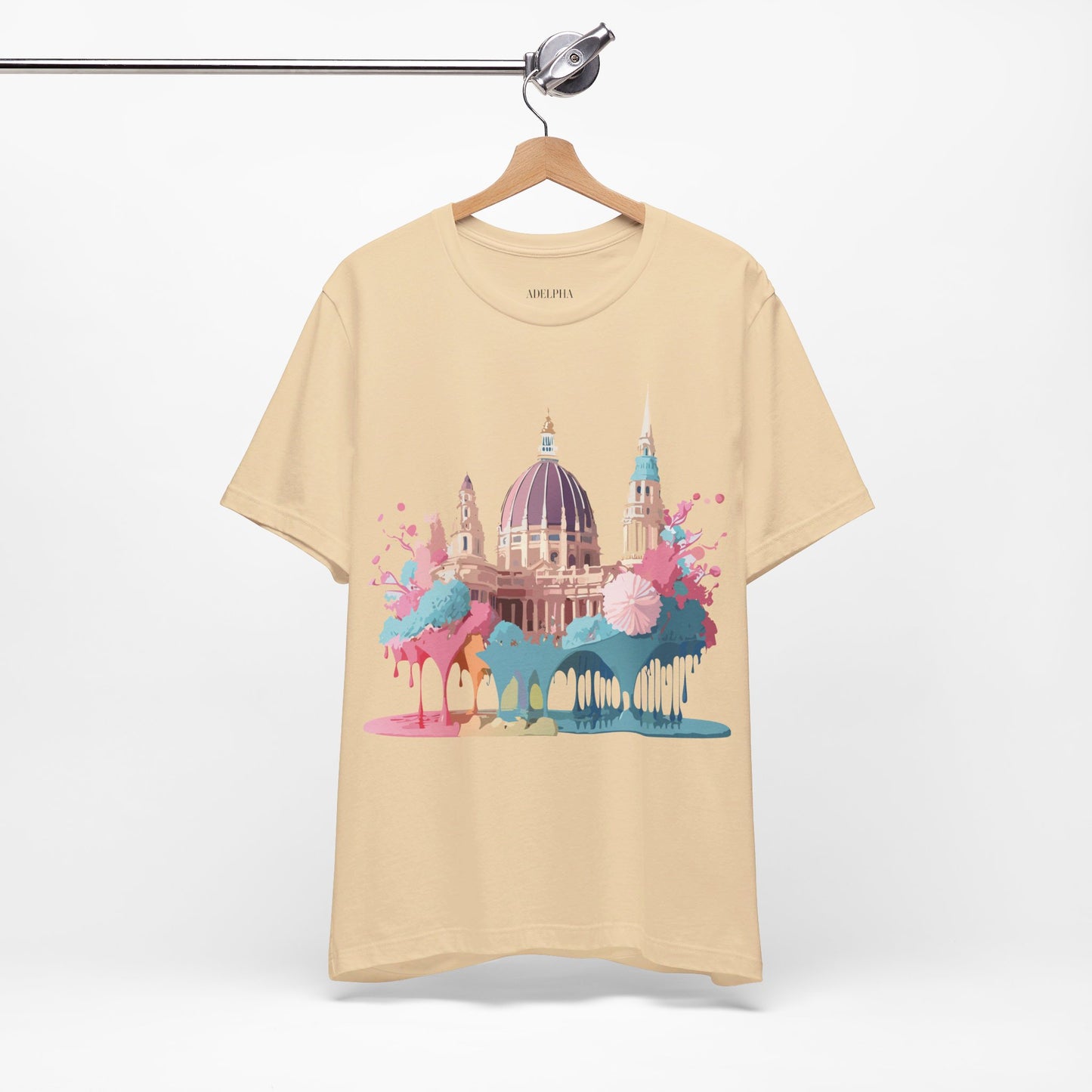 Natural Cotton Tee Shirt - Beautiful Places Collection - Vienna