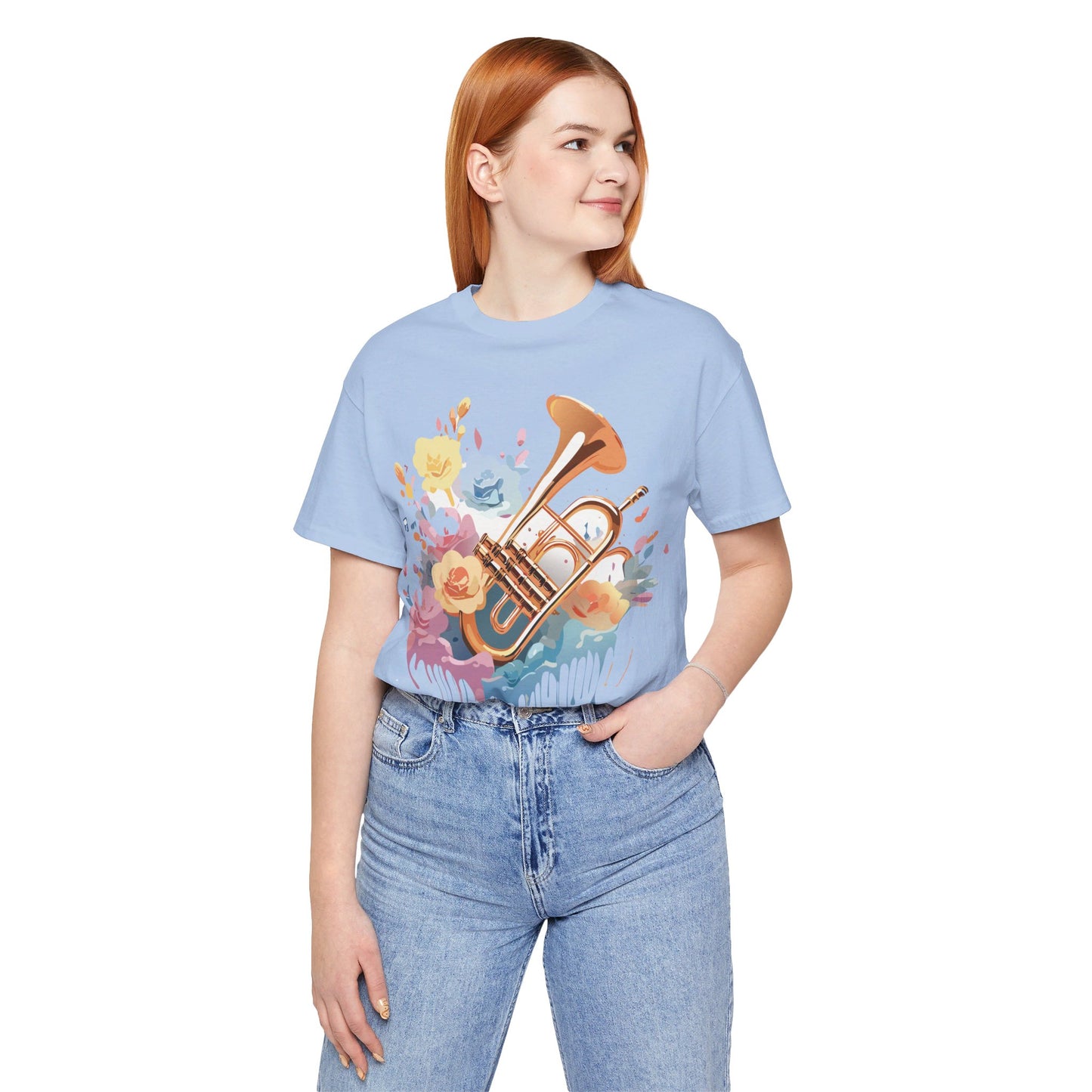 Natural Cotton Tee Shirt - Music collection