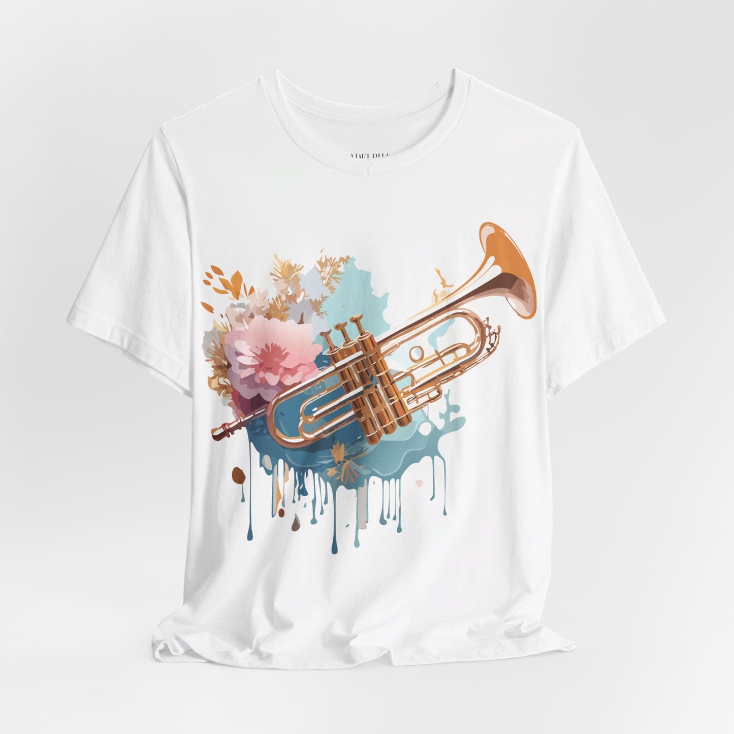 T-Shirt aus natürlicher Baumwolle – Musikkollektion