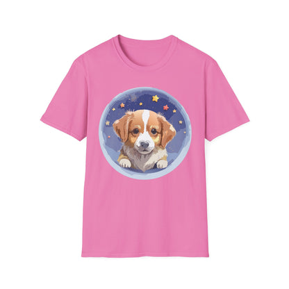 Unisex Gildan Softstyle 64000 Dog Shirt Tee Ring Spun Cotton
