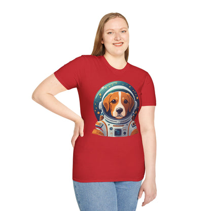 Dog Shirt Unisex Animal Print Tee Softstyle Short Sleeve Tee
