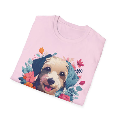Dog Shirt Unisex Animal Tee Made From 100 Percent Ring Spun Cotton