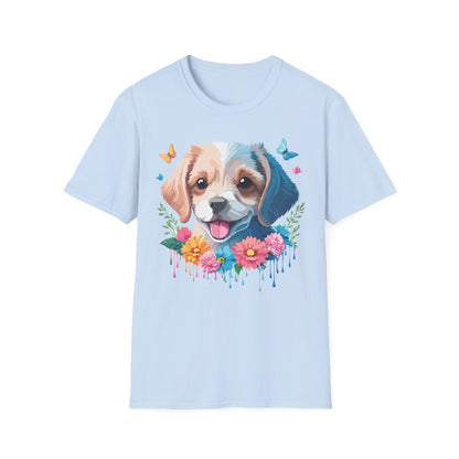 Dog Shirt Unisex Softstyle Tee Gildan 64000 100 Percent Ring Spun Cotton
