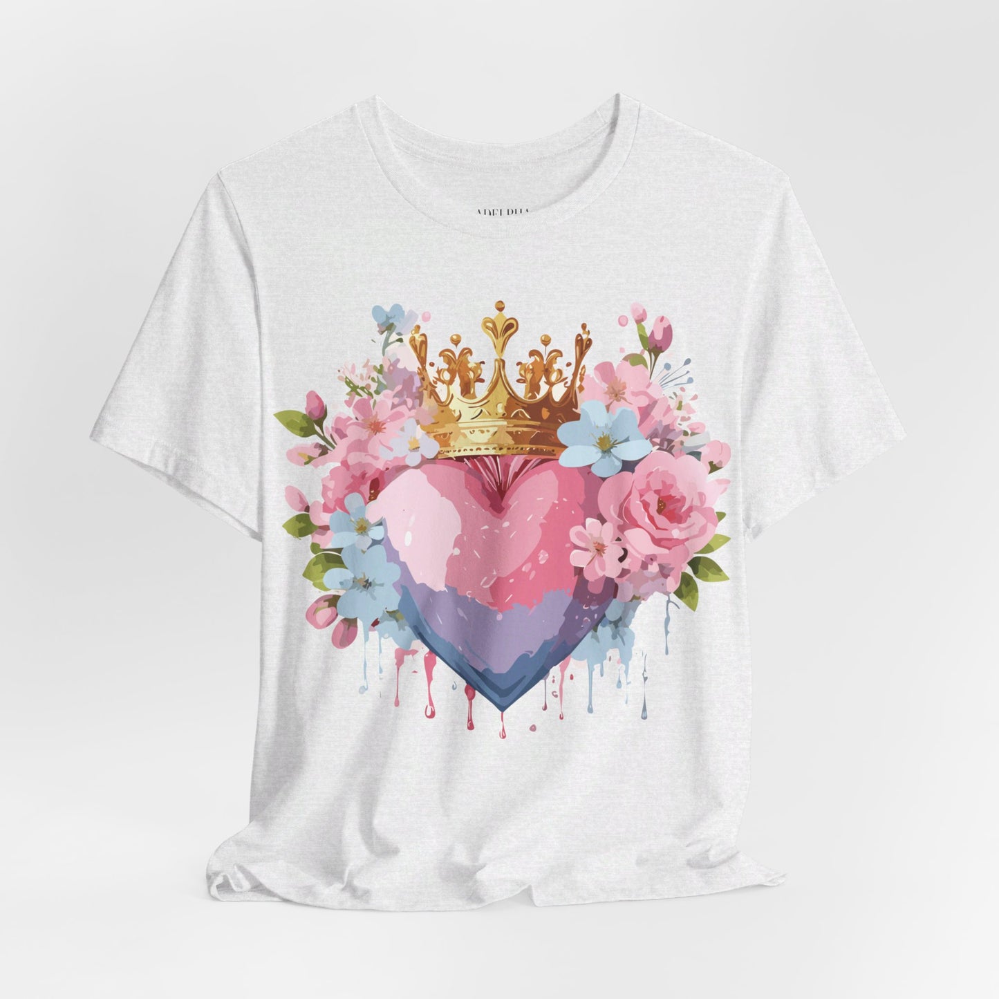 Natural Cotton Tee Shirt - Love story Collection