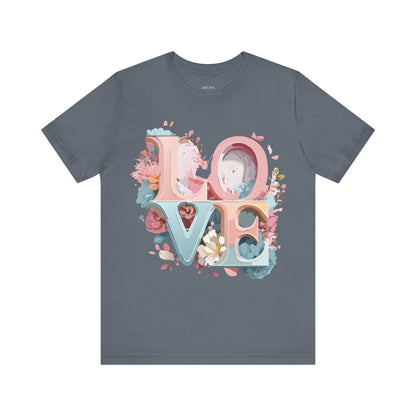 Natural Cotton Tee Shirt - Love Story Collection Printify