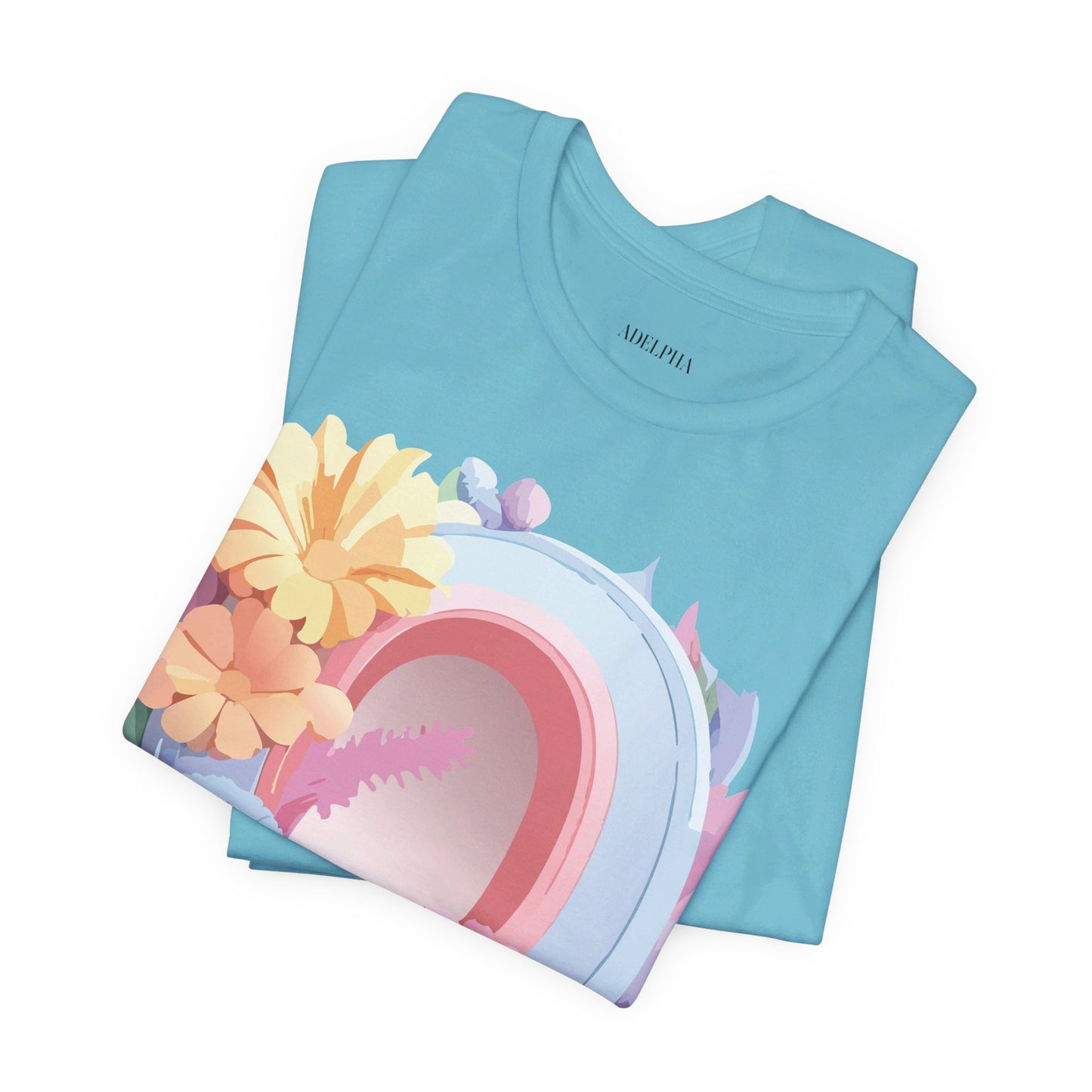 T-shirt en coton naturel - Collection Lettres - Q