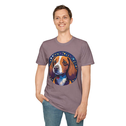 Dog Shirt Unisex Animal Tee Gildan Softstyle 64000 Short Sleeve