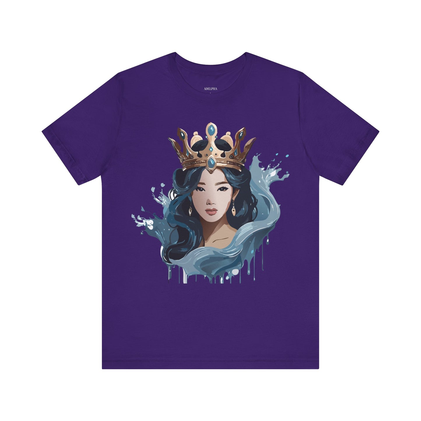 T-Shirt aus natürlicher Baumwolle – Queen Collection